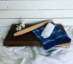 Organic Indigo Flour Sack Towels