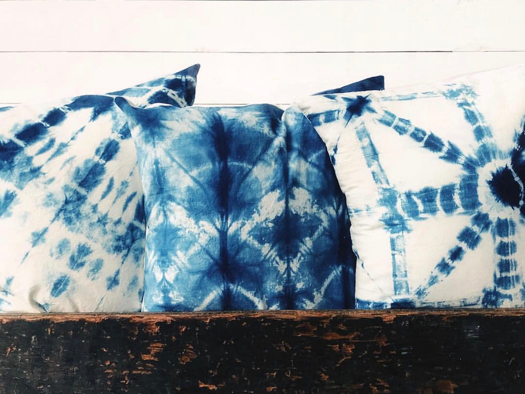 Hand-Dyed Pillow Cover