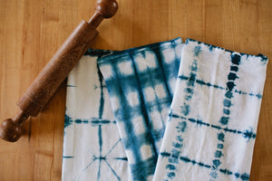 Organic Indigo Flour Sack Towels